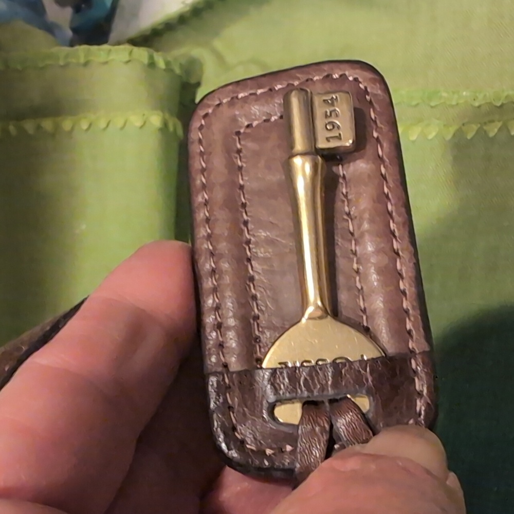 BOHO Inspired Leather Purse - Picture 3 of 9